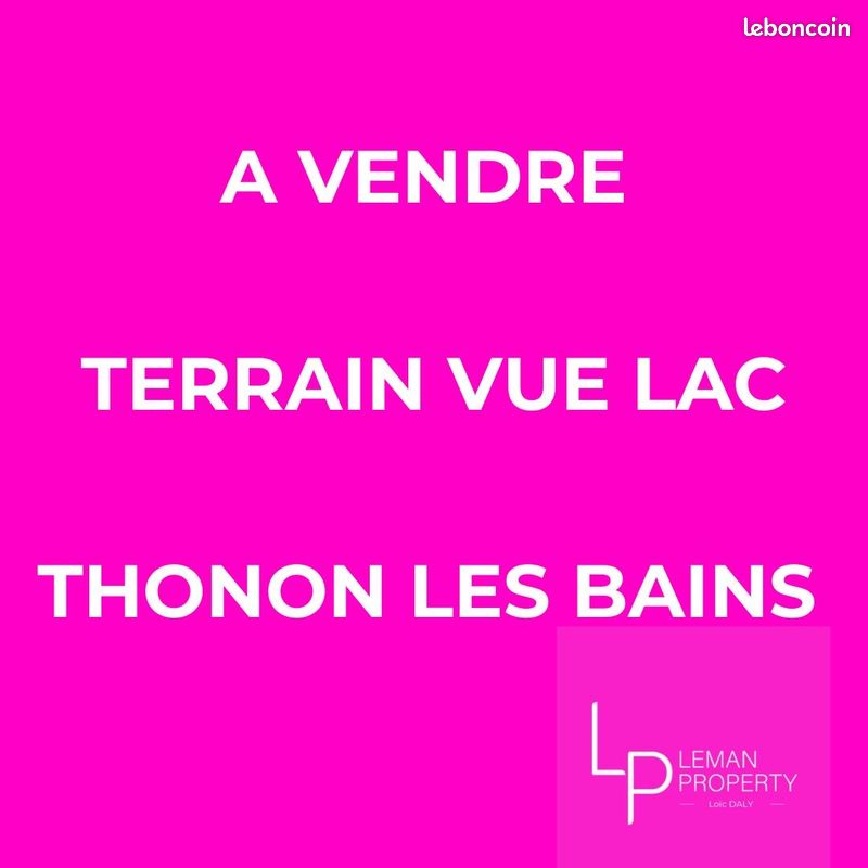 Terrain 450 m² · à Thonon-les-Bains · 450 m² · 230 000 €