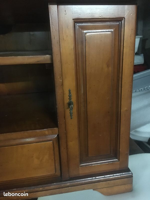 Meuble TV en MERISIER (image 3)