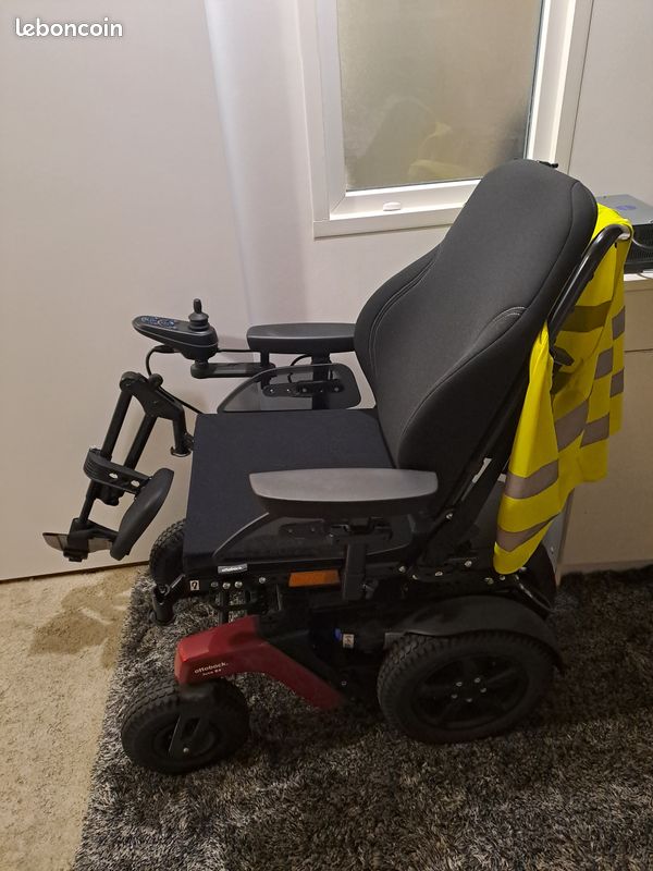 Fauteuil Roulant électrique Ottobock 490E75 - Quasi Neuf, Autonomie 35km, Vitesse 10km/h, 150kg Max