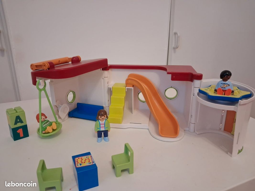 123 playmobil Garderie transportable 70399 complète Jeux Jouets