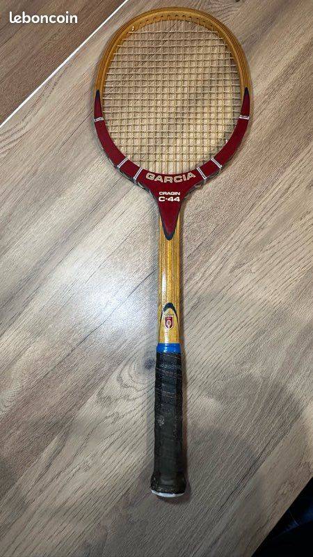 RAQUETTE TENNIS EN BOIS Vintage Collection GARCIA Cragin avec House - Collection