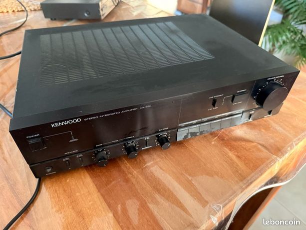 Kenwood KA-550 Stéréo Noir occasion seconde main chez