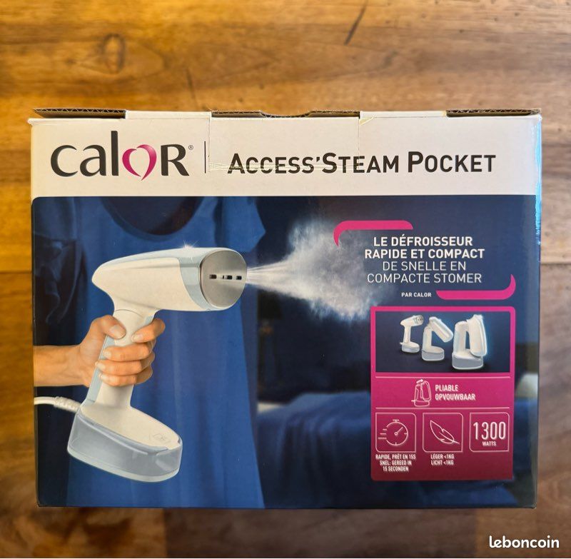 Défroisseur Calor Acces’ Steam Pocket Neuf (image 1)