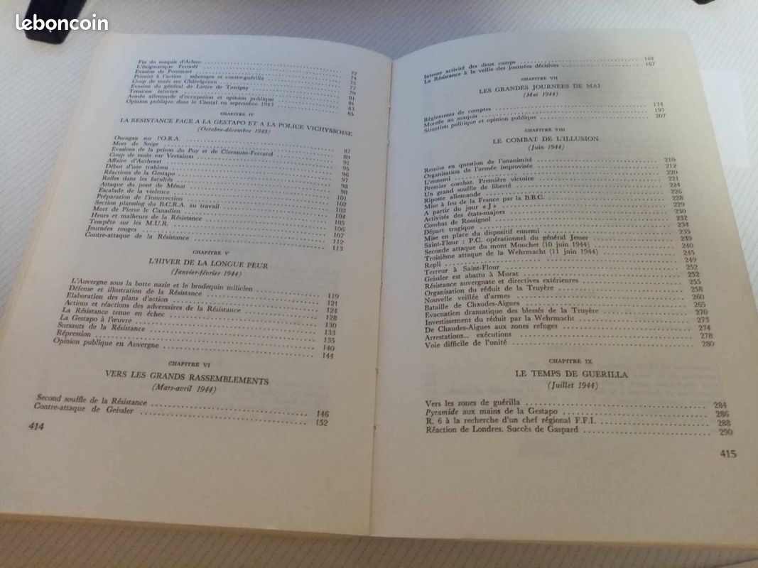 Livre a nous auvergne sur la resistance (image 7)