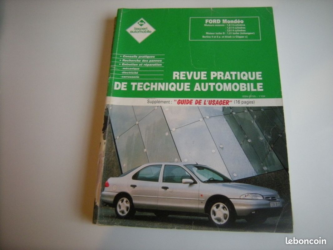 Revue Technique Automobile Ford Mondeo Diesel | Occasion état D'usage | Pages Décollées