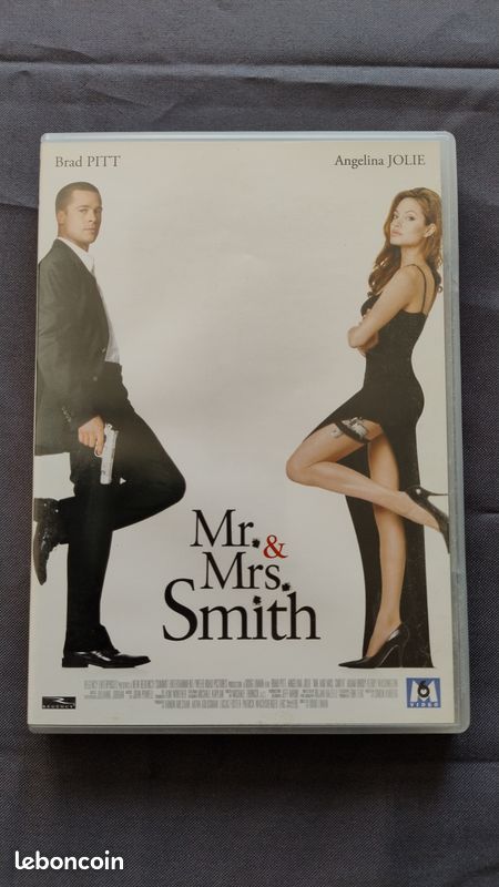 DVD - Mr & Mrs SMITH, avec Brad Pitt et Angelina Jolie (image 1)