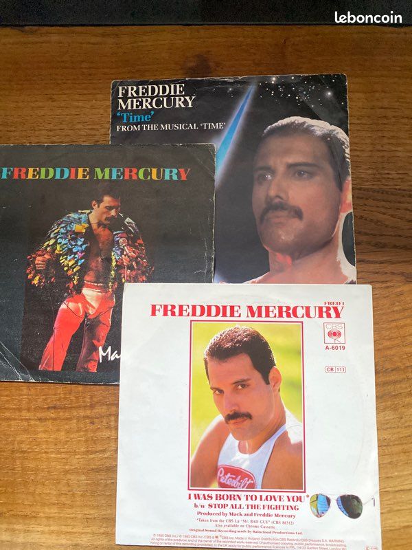 Freddie Mercury lot 45T (image 1)