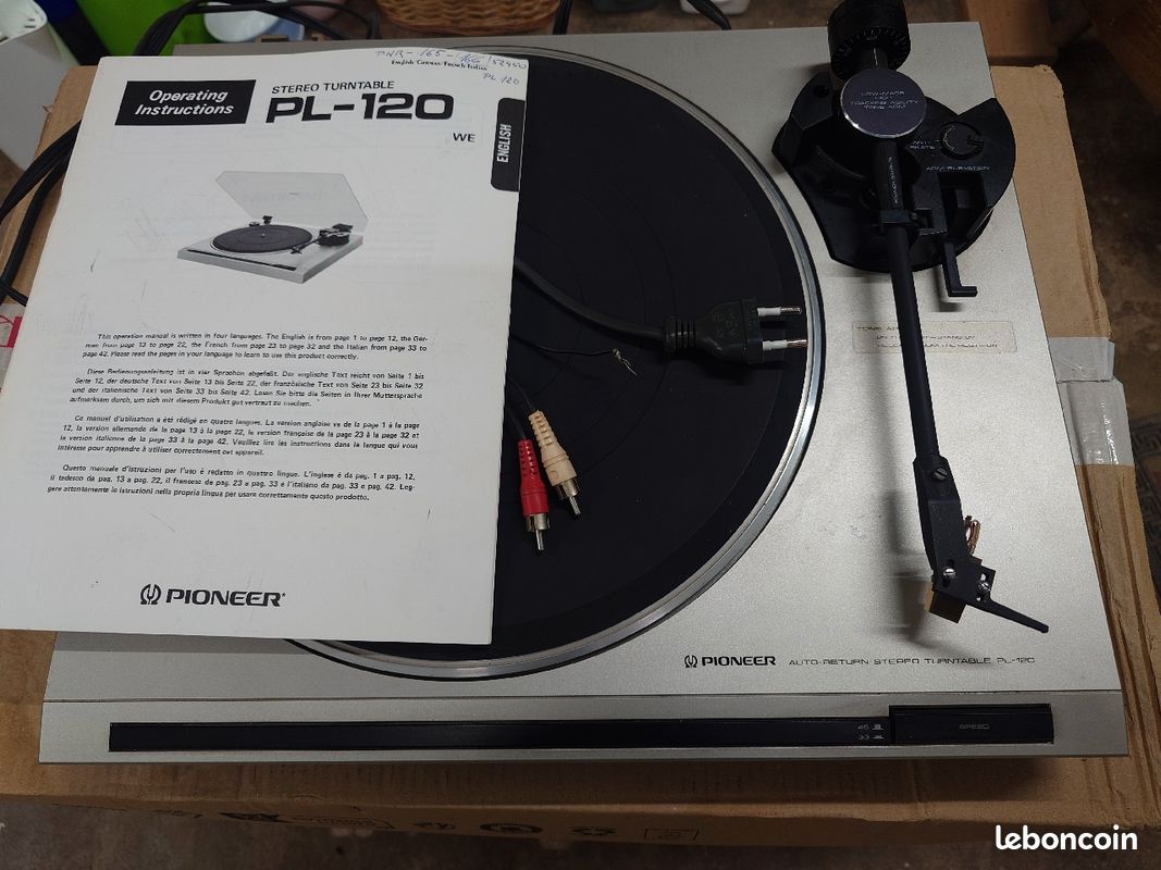 Lot De 2 Courroies De Rechange Pour Tourne-disque Pioneer PL-15 PL-120