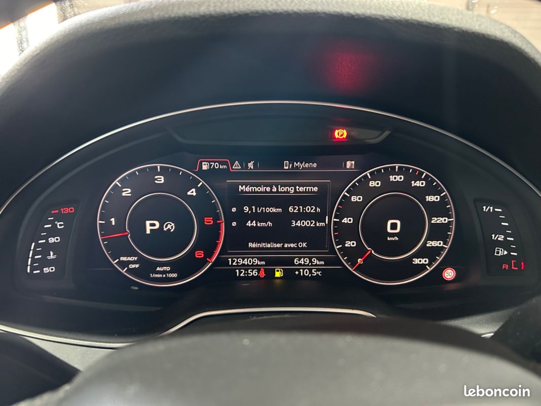 AUDI Q7 3.0 50 TDI 286 CH S-LINE QUATTRO TIPTRONIC / SUIVI CONSTRUCTEUR / CAMÉRA 360 / TOIT OUVRANT / BOSe (image 18)