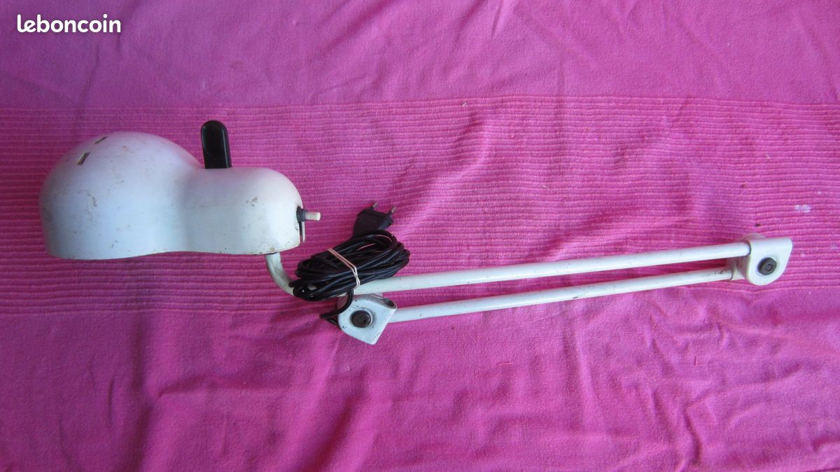 Joe COLOMBO : lampe métal "TOPO" (image 2)