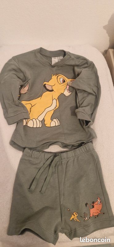 Vetements BÃ©bÃ© Roi Lion Pyjama Bébé Pyjama Le Roi Lion BÃ©bÃ