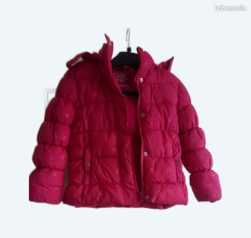 Anorak rose marque Palomino taille 104 (4 ans) Vêtements