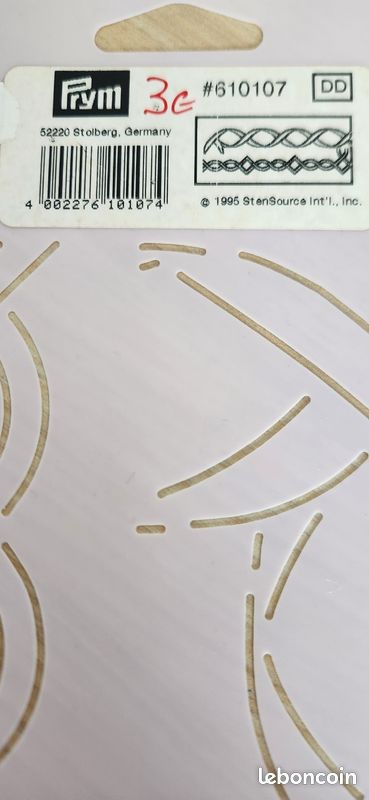 Lot 4 stencils encils (image 8)