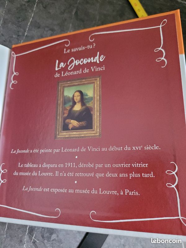 Livre enfant La Joconde (image 6)
