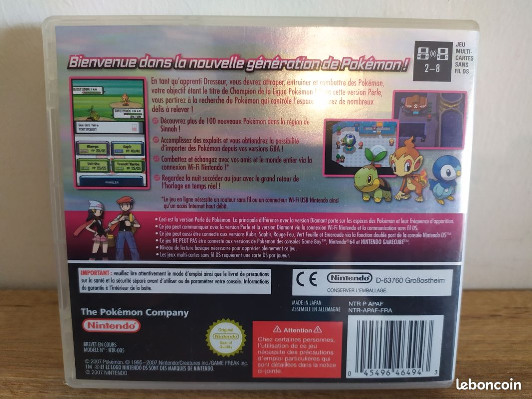 Pokémon Version Perle DS (image 6)