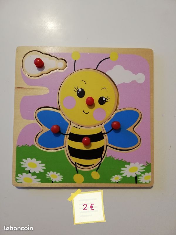 Puzzles en bois 1er âge (image 1)