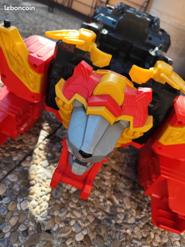 POWER RANGERS NINJA Steel Megazord Lion Ultra Forteresse Bandai 54 cm Sonore TBE EUR 39,90 - ES POWER RANGERS NINJA Steel Megazord Lion Ultra Forteresse Bandai 54 cm Sonore TBE EUR 39,90 - ES