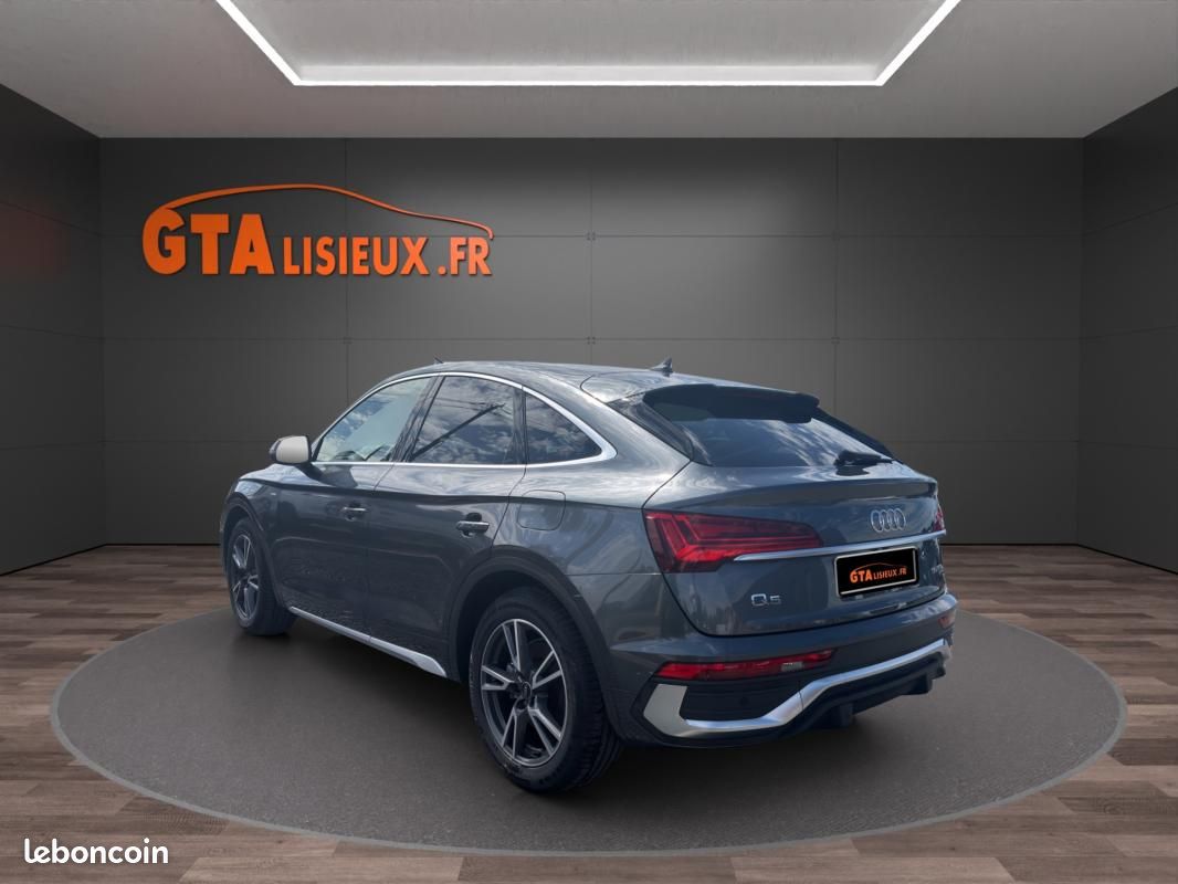 Audi Q5 Sportback 50 TFSIe 299 S tronic 7 Quattro S line ORIGINE FRANCAISE (image 3)