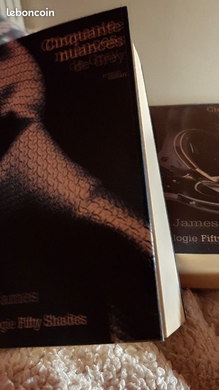 Lot de 3 livres - Cinquante nuances de Grey - trilogie dont 2 sous films plastiques neufs (image 4)