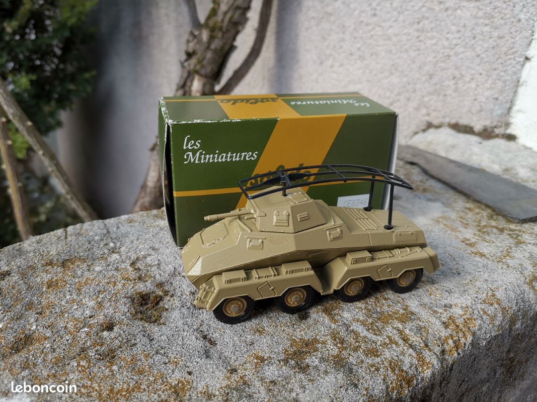 Automitailleuse allemande Bussing SDKFZ 232 Solido (image 1)