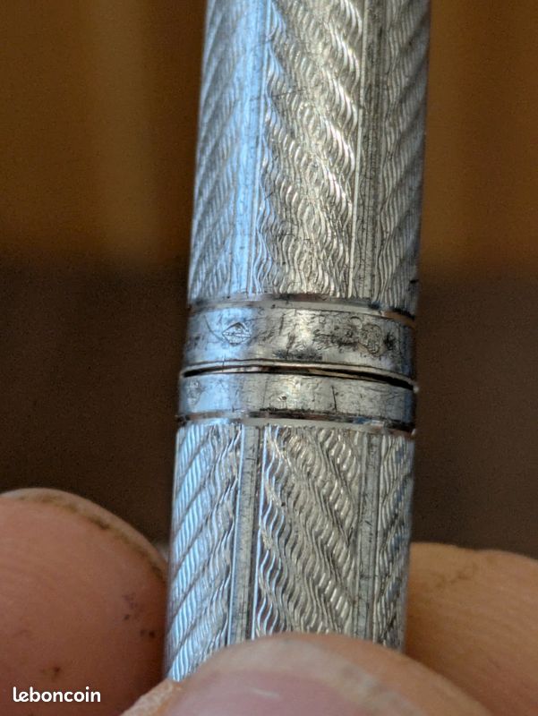 Stylo Plume Pineider Jubileum - Or 750 & Argent 925 - Boîte D'Origine - Jamais Utilisé