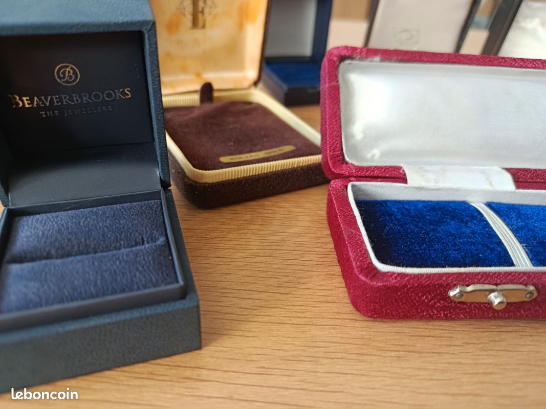 Lot De 5 écrins / Boîtes Pour Montres à Gousset - Occasion