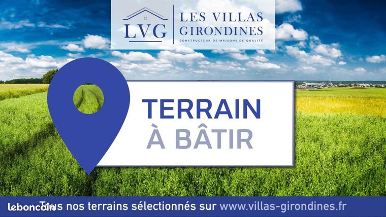 Terrain 600 m² Gauriaguet