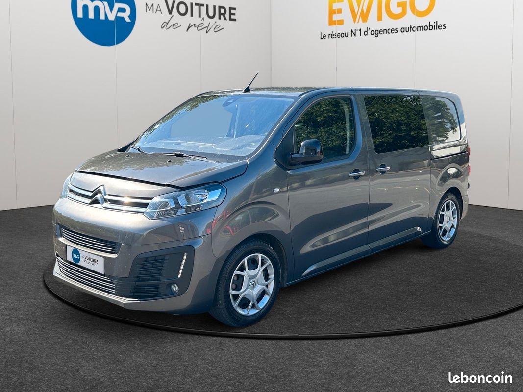 CITROEN JUMPY CABINE APPROFONDIE 5 PLACES TAILLE M HDI 180 EAT8 - TVA RÉCUPÉRABLE - ATTELAGe (image 1)