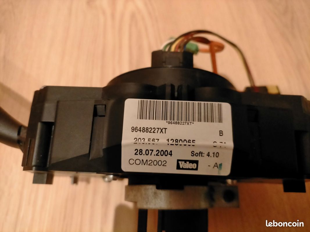 Bloc Commodo Valeo COM2002 D'occasion (réf 96488238XT) Pour Citroën C3 Pluriel