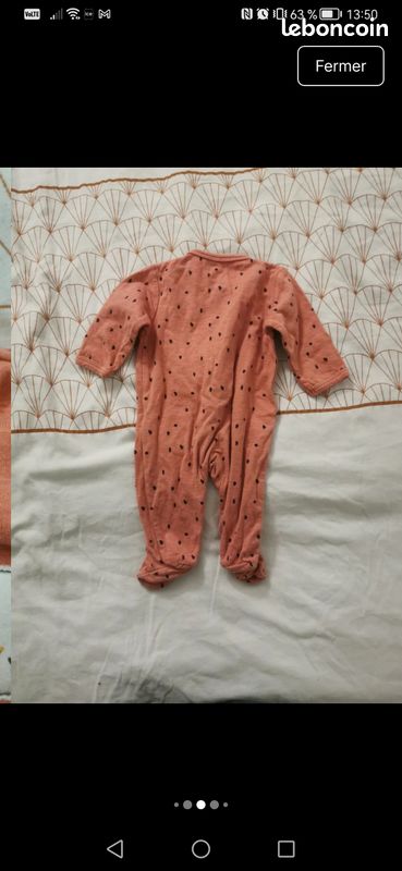 Lot de vêtements 0-6 mois (image 8)