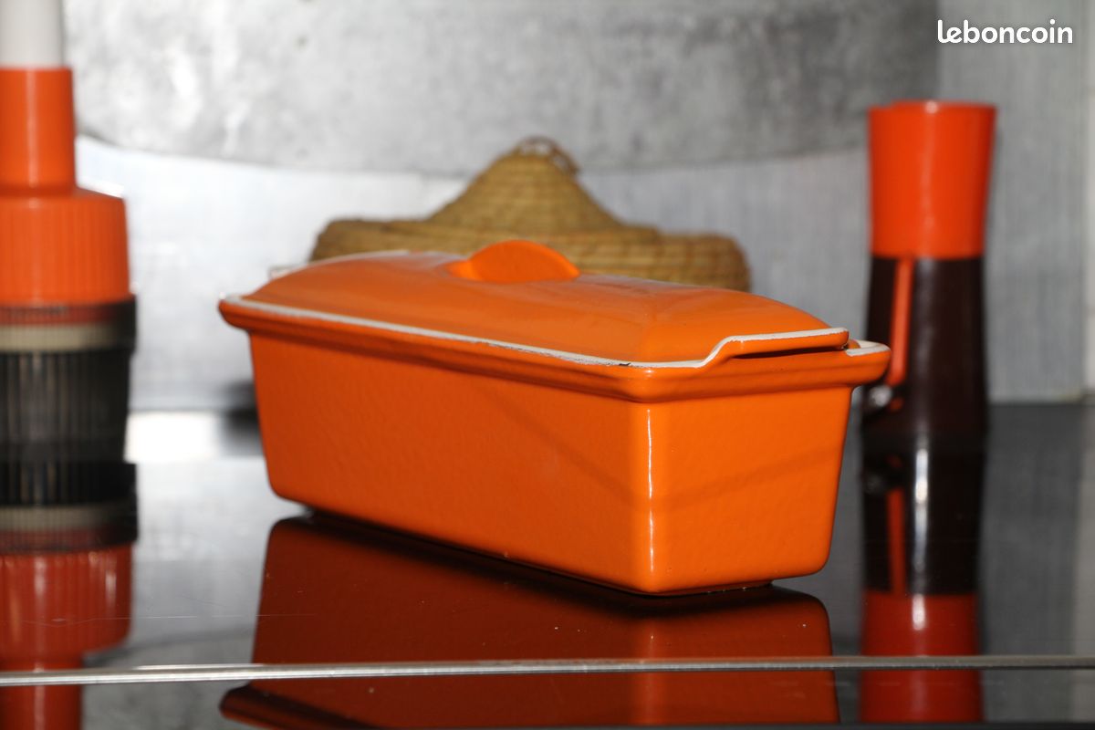 Plat à Terrine Ou Cake Le Creuset 28 Cm – Fonte émaillée Orange – Fabriqué En France