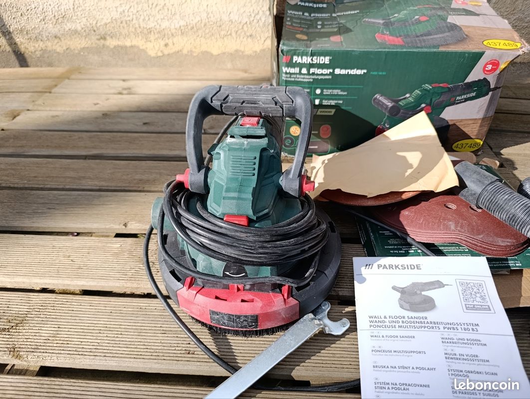 PARKSIDE® Ponceuse Multisupports PWBS 180 B3 - 1050W