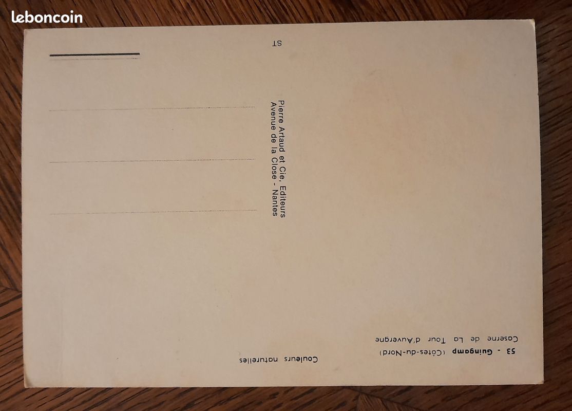 Carte postale Guingamp 22000 (image 2)