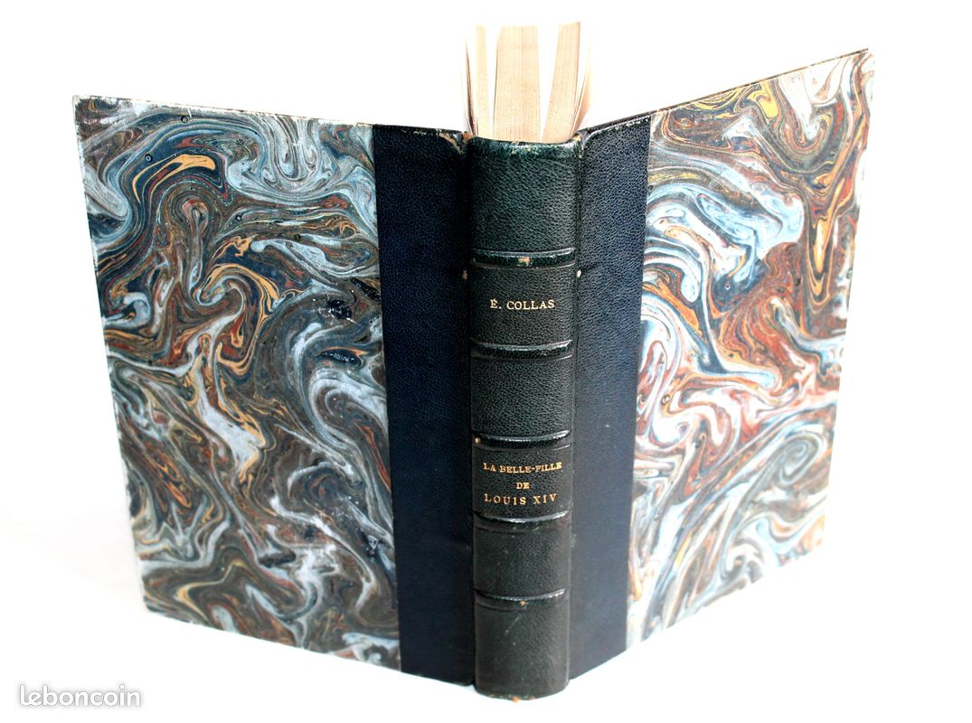 LA BELLE FILLE DE LOUIS XIV AVEC PORTRAIT de EMILE COLLAS 1919 EDITION ORIGINALE / ANCIEN LIVRE (image 1)