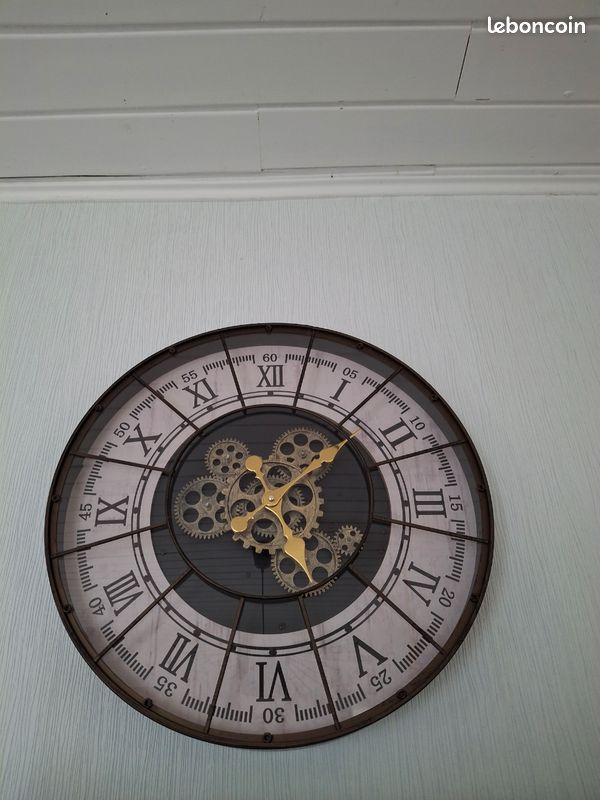 Horloge mécanique industrielle (image 4)