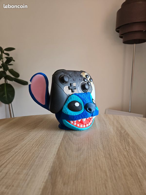 Support fan art manette gaming 18 stitch (image 7)
