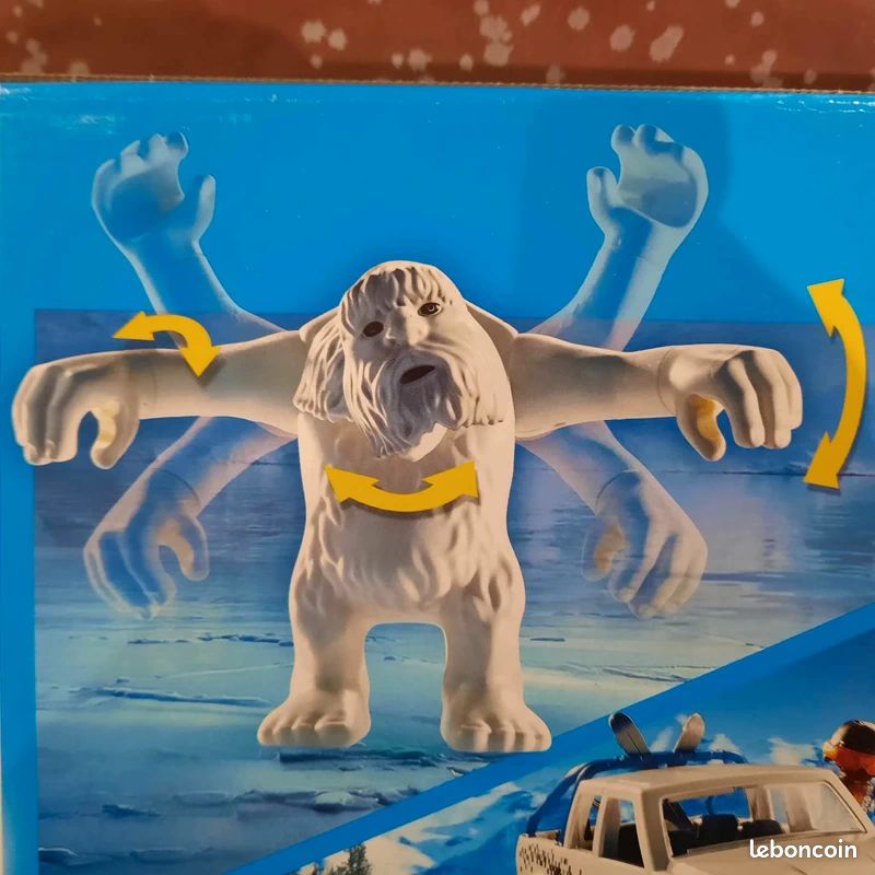 PLAYMOBIL 70532 LE 4x4 Expedition yeti monstre neige EUR 29,00