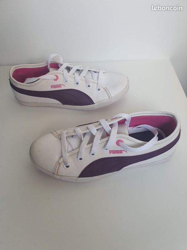 Snickers puma pointure 34 bon état (image 2)