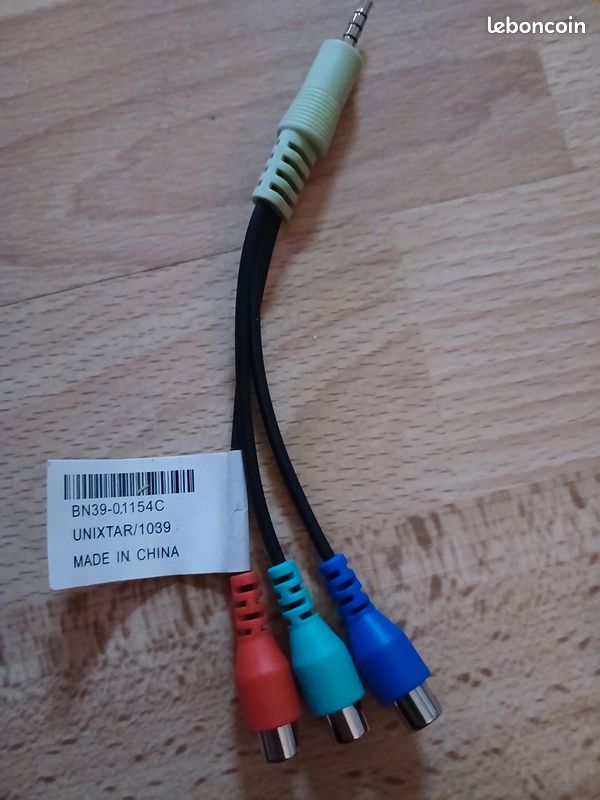 Cable cordon audio vidéo rca (image 3)