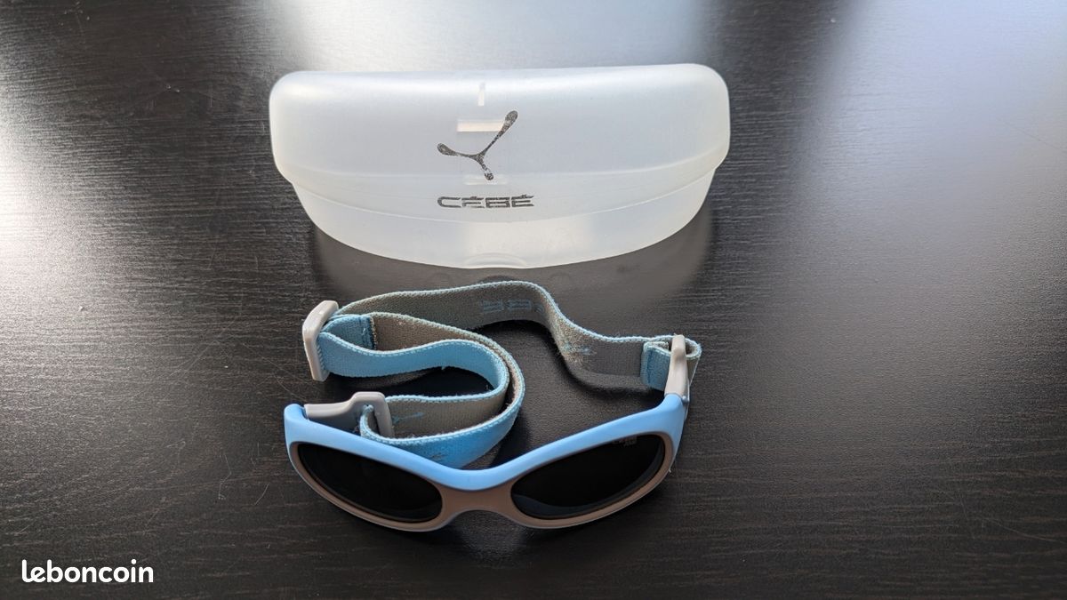 Lunettes enfant CEBE Chouka bleue (image 1)