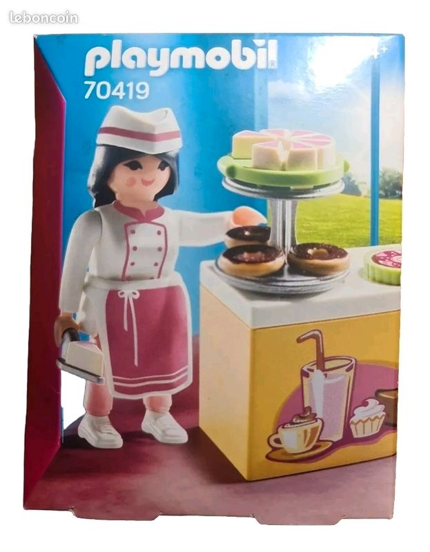 Playmobil 70419 - Pâtissière Gâteau (image 1)