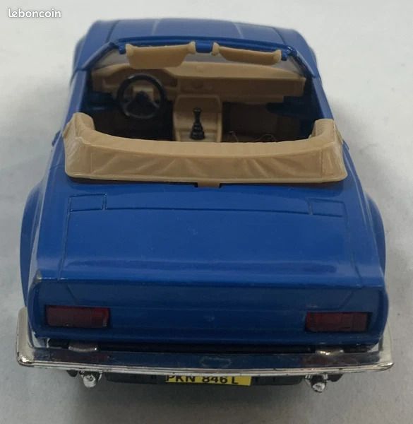 POLISTIL - S 728 - Rover 3500 - Bleu métal - En boite - FR