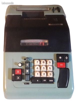 Ancienne Calculatrice Vintage Rinatone - Fonctionnelle - Super état Pour L'âge - À Saisir !