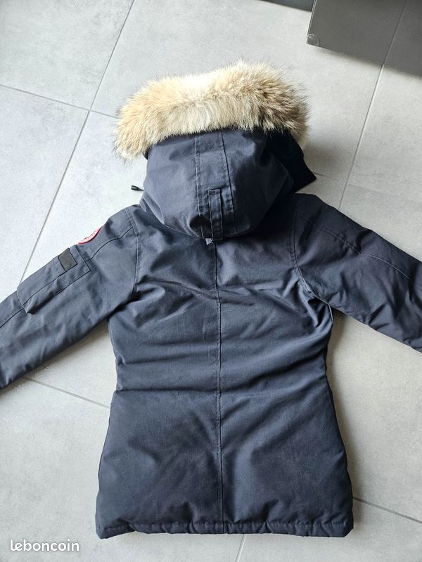 Parka femme bleu marine Canada Goose (image 11)