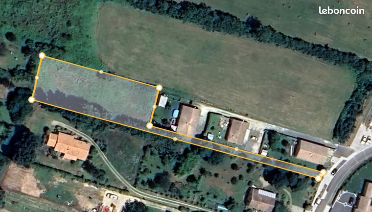 Terrain 1907 m² LA GRIPPERIE SAINT SYMPHORIEN