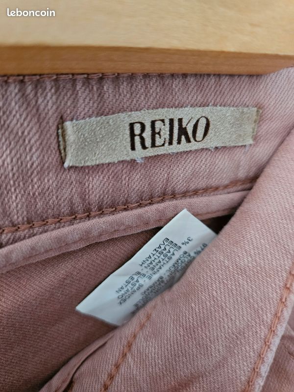 Pantalon rose Reiko (image 3)