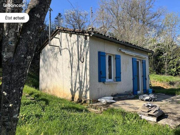 Pavillon 1 pièce 26 m²