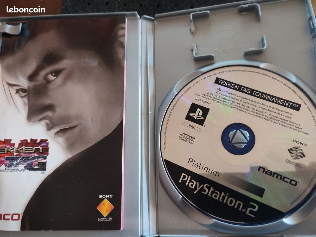 Jeu TEKKEN TAG TOURNAMENT - PS2, Version PAL FR - État Correct, Boîte Et Instructions Non Garanties