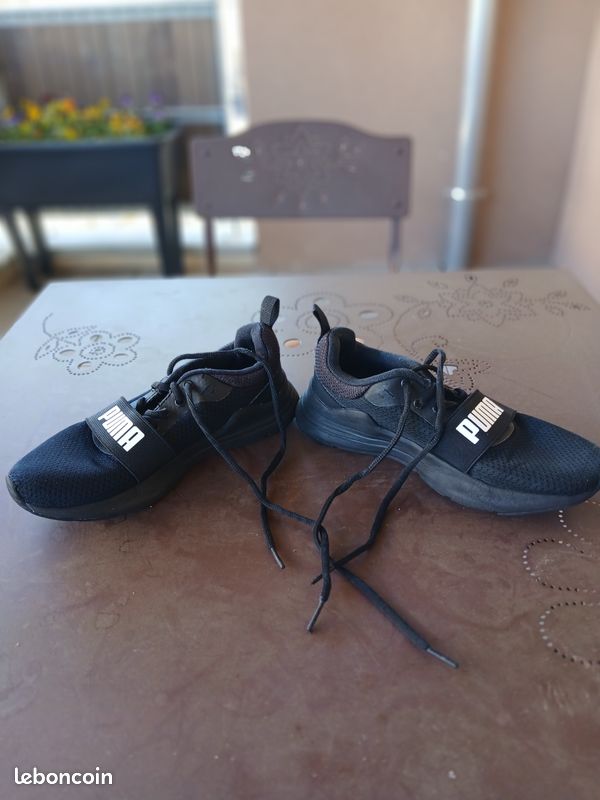 Baskets Puma Noir Taille 36 (image 2)