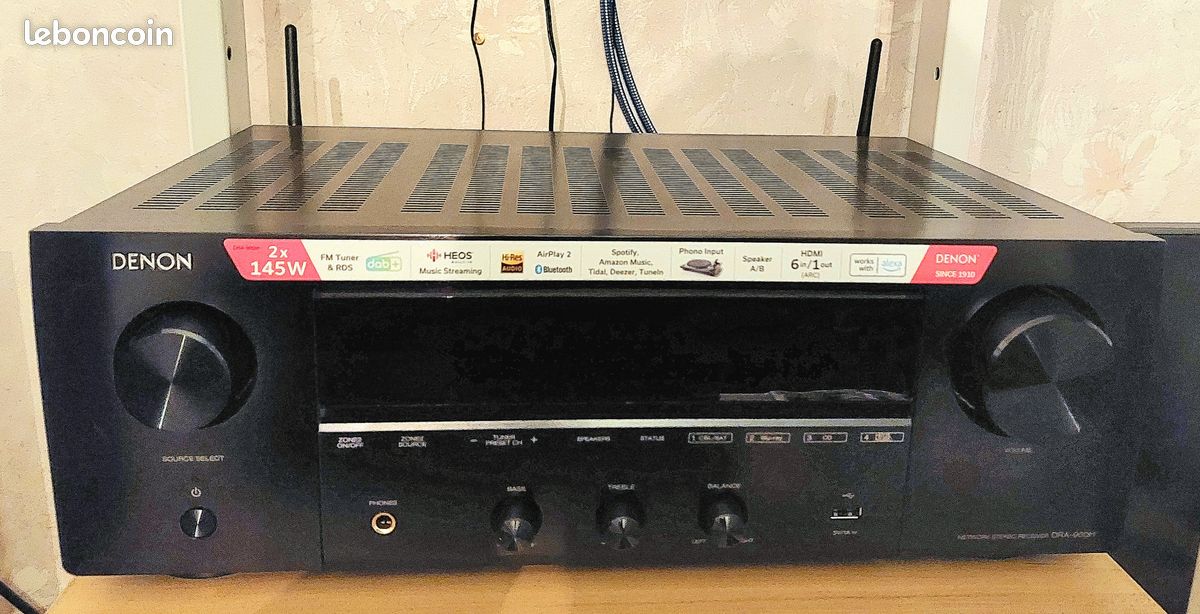Ampli-tuner stereo reseau denon dra-900h (image 1)